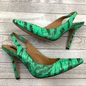 Ann Taylor Women’s Emerald Heels Size 9M